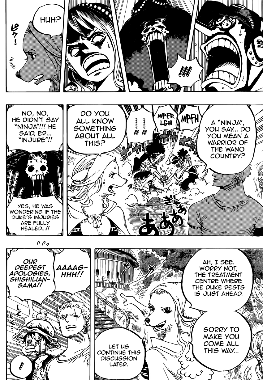 One Piece, Chapter 808 image 12